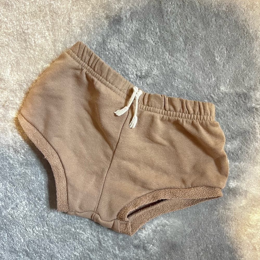 Easy Peasy Organic Cotton Shorts size 12 months Knit
